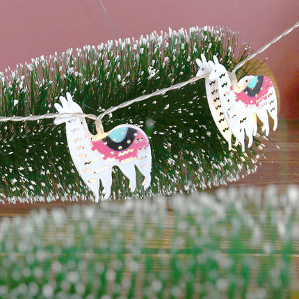 Guirnalda de luces LED forma llama