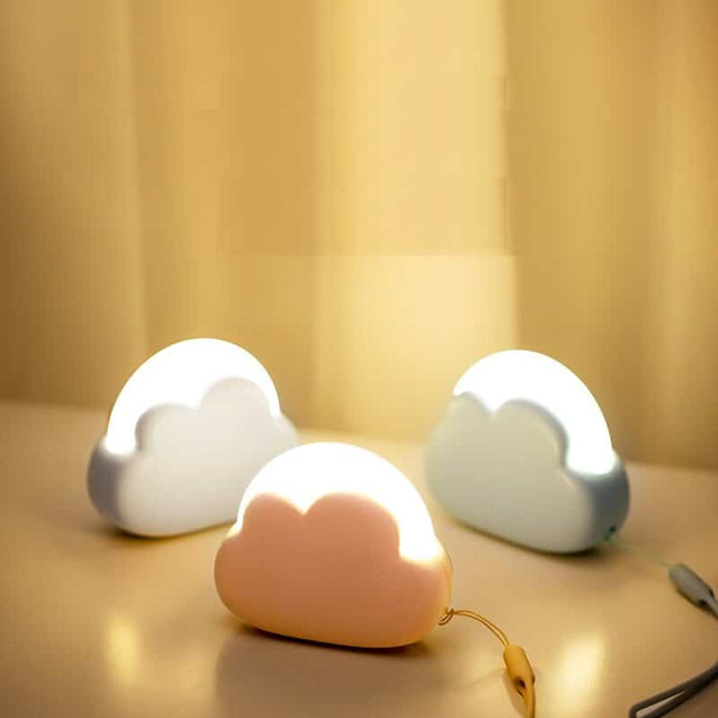 Lámpara LED nube de colores regulable