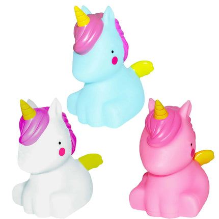 Mini lámpara LED quitamiedos de unicornio