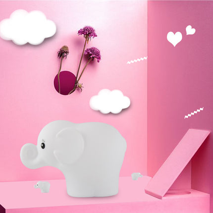 Luz quitamiedos bebé elefante multicolor