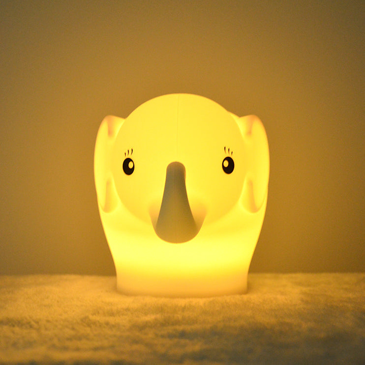 Luz quitamiedos bebé elefante multicolor
