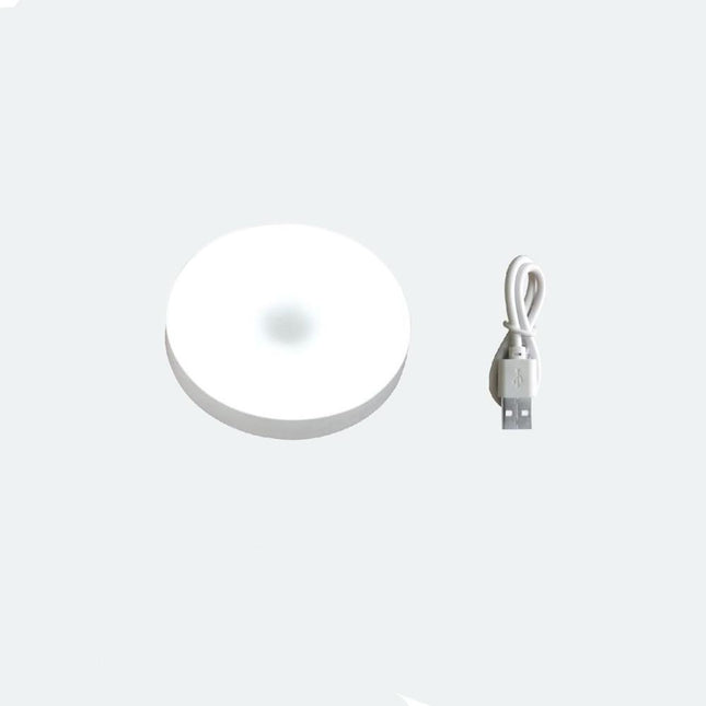 Mini luz LED táctil adhesiva recargable