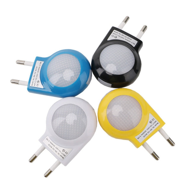 Mini luz enchufe con sensor automático