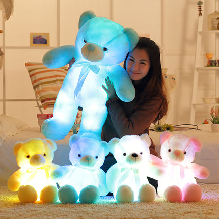 Oso de peluche luminoso con luz LED
