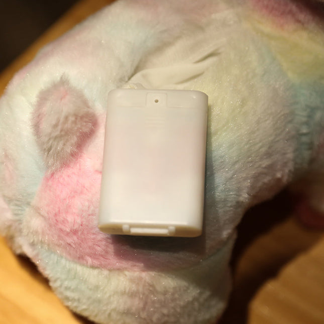 Peluche luminoso llama con luces LED