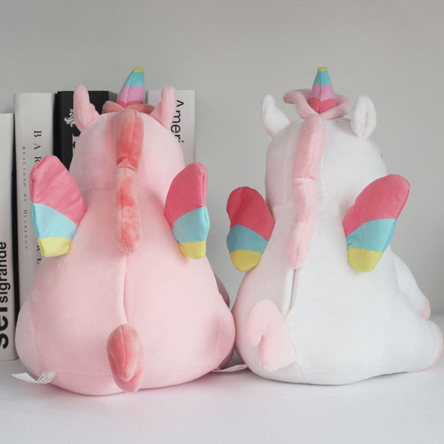 Unicornio de peluche con luz quitamiedos
