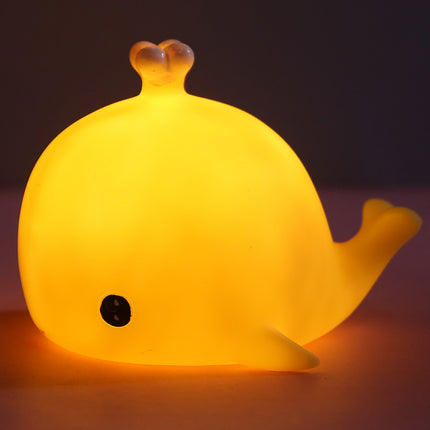 Luz quitamiedos infantil ballena recargable