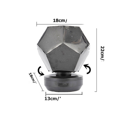 Lámpara de noche proyector constelaciones
