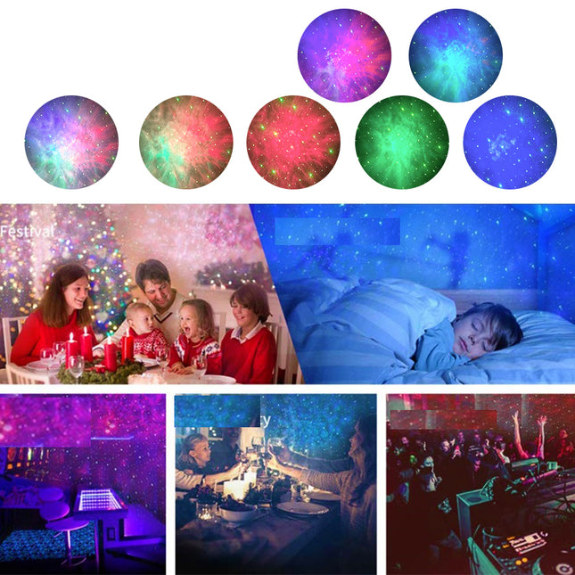 Proyector de estrellas astronauta con mando