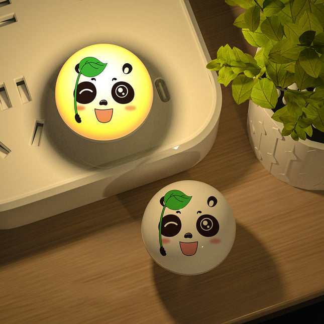 Luz quitamiedos de enchufe diseño panda