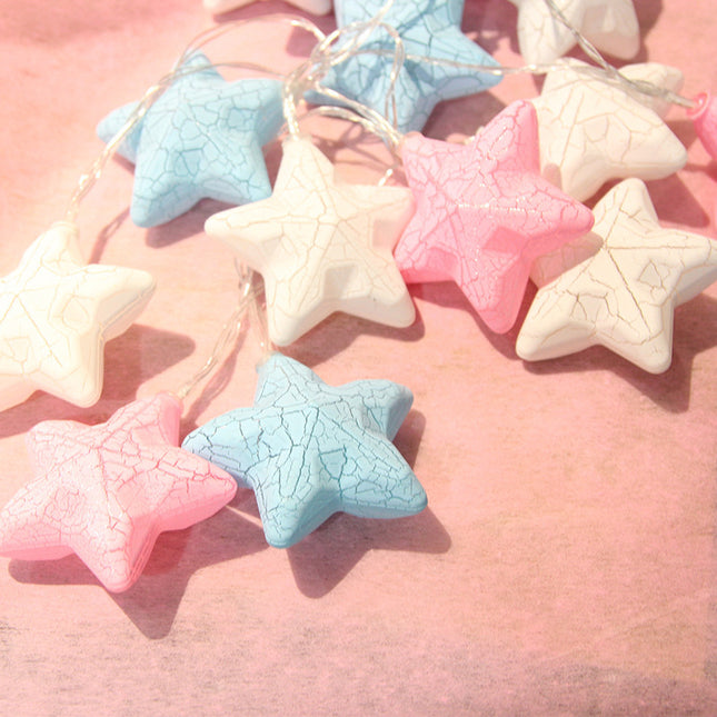 Guirnalda luminosa infantil con estrellas