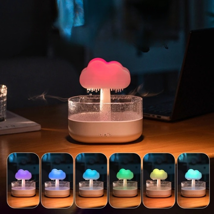 Lámpara nube LED con humidificador relajante