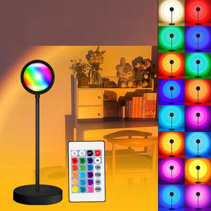 Lámpara proyector de luz arcoíris LED