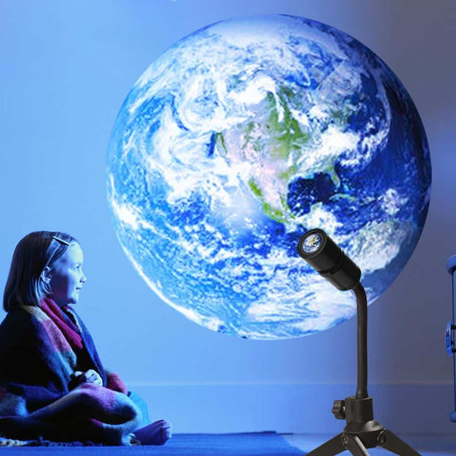 Proyector de la luna y la tierra
