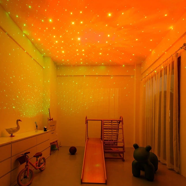 Proyector galaxias astronauta con guitarra negro