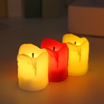Velas decorativas LED a pilas set