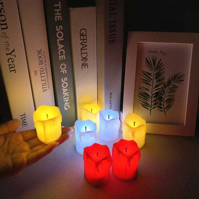 Velas decorativas LED a pilas set