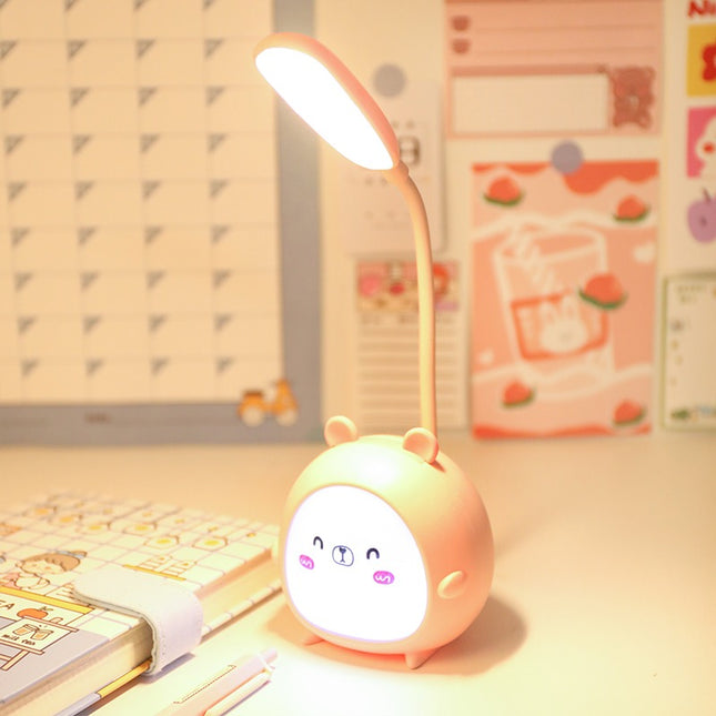 Flexo de mesa infantil osito LED