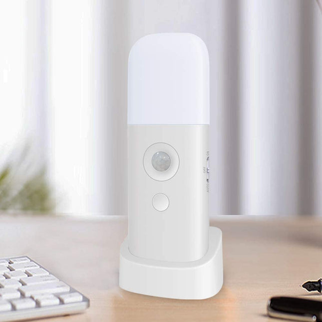 Luz de noche portátil con sensor movimiento