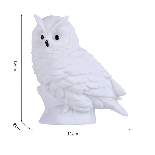 Luz de noche de silicona búho