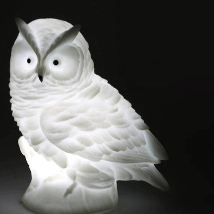 Luz de noche de silicona búho