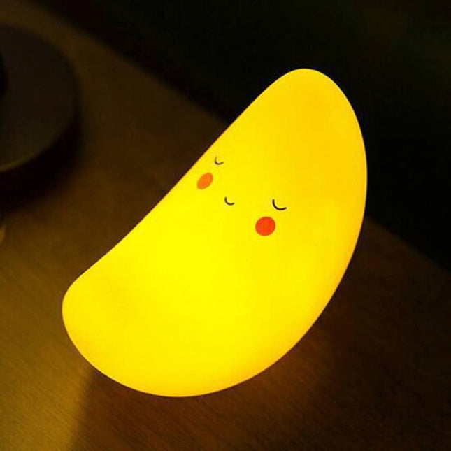 Luz quitamiedos para bebé forma luna