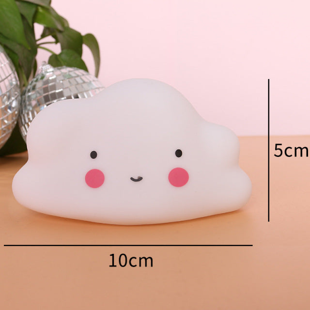 Luz quitamiedos nube LED para bebé