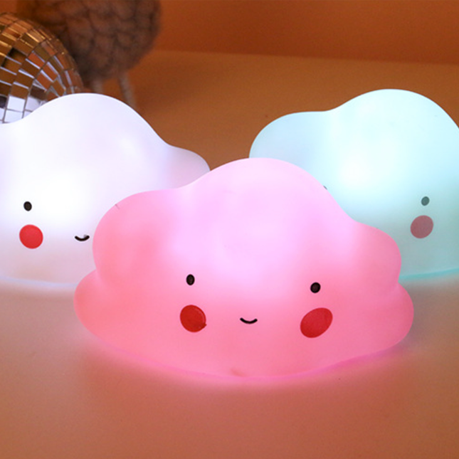 Luz quitamiedos nube LED para bebé