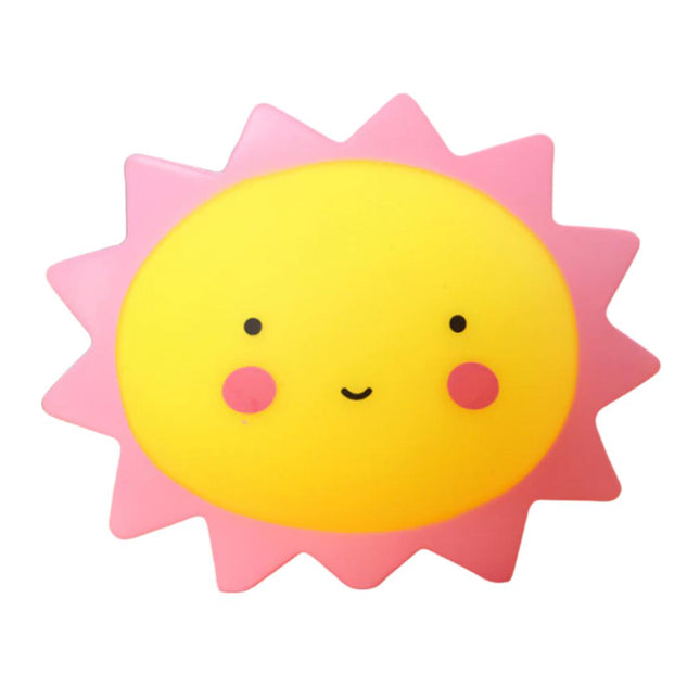 Lámpara de noche infantil forma sol