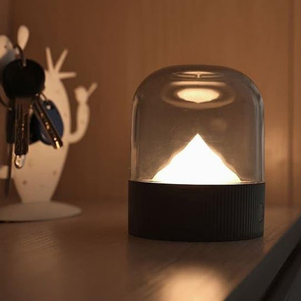 Luz de noche LED diseño montaña