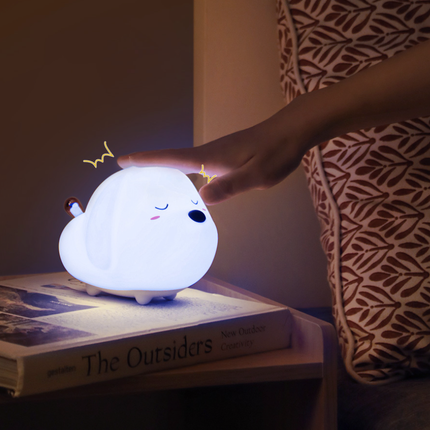 Luz de noche para niños perrito
