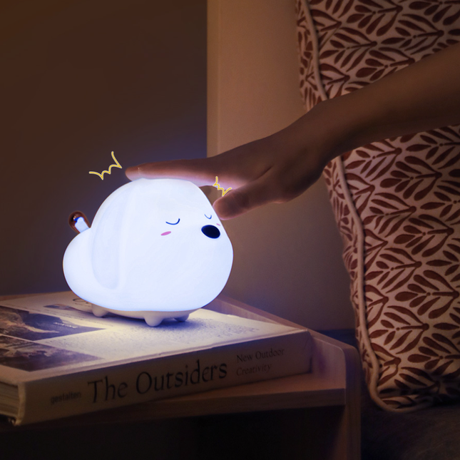 Luz de noche para niños perrito