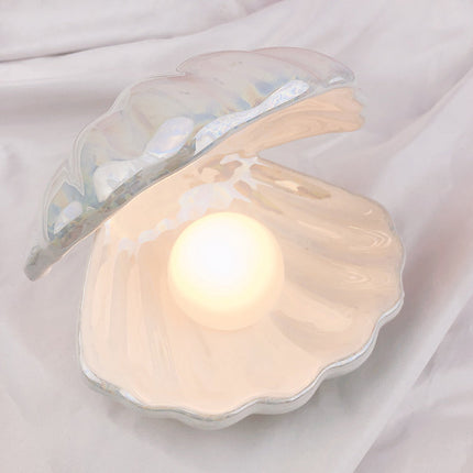 Luz de noche decorativa forma concha