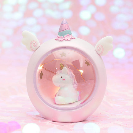Luz de noche infantil unicornio estrella