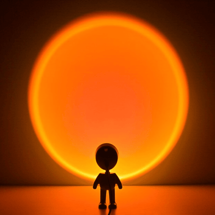Robot proyector de luz efecto atardecer