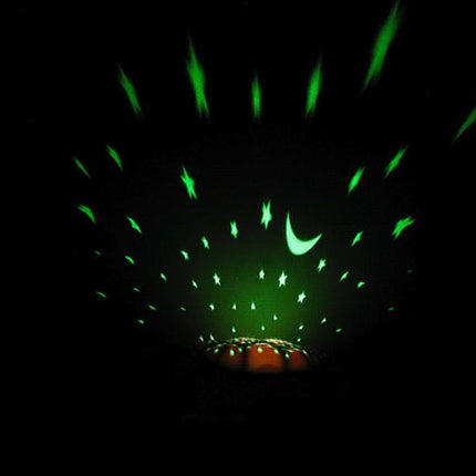 Peluche tortuga proyector de estrellas