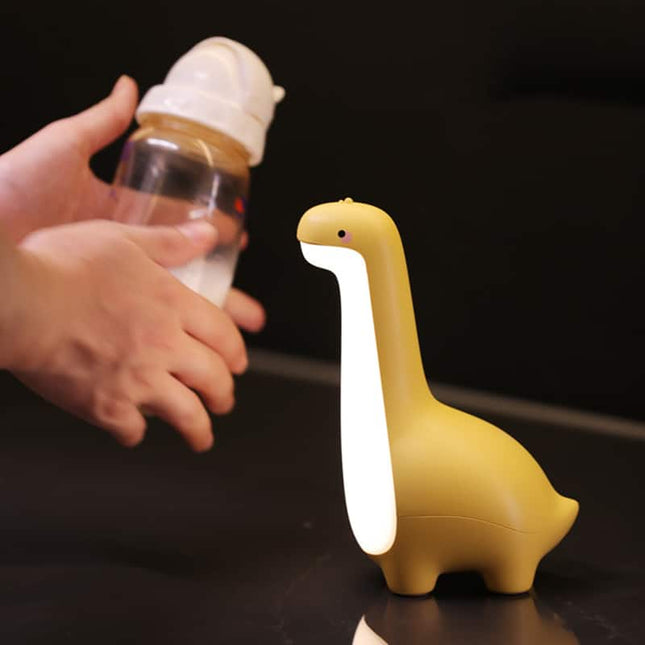 Lámpara infantil dinosaurio cuello largo recargable