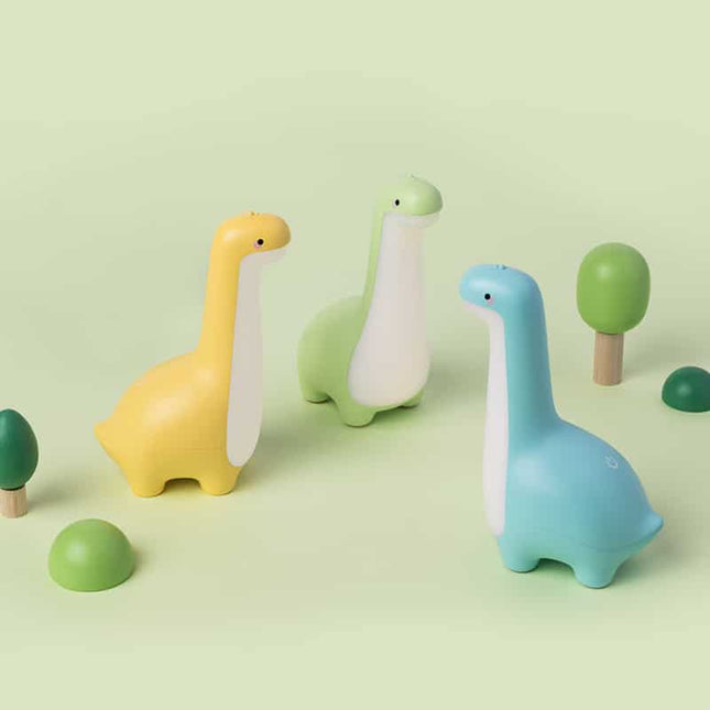 Lámpara infantil dinosaurio cuello largo recargable