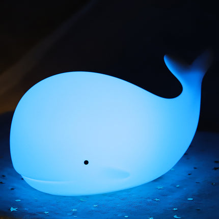 Luz de noche infantil con forma ballena