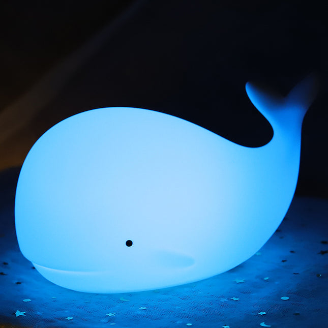 Luz de noche infantil con forma ballena