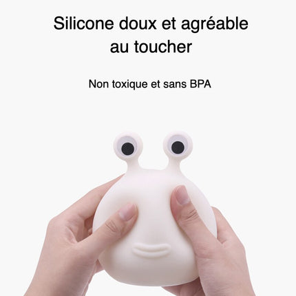 Luz de lactancia táctil recargable