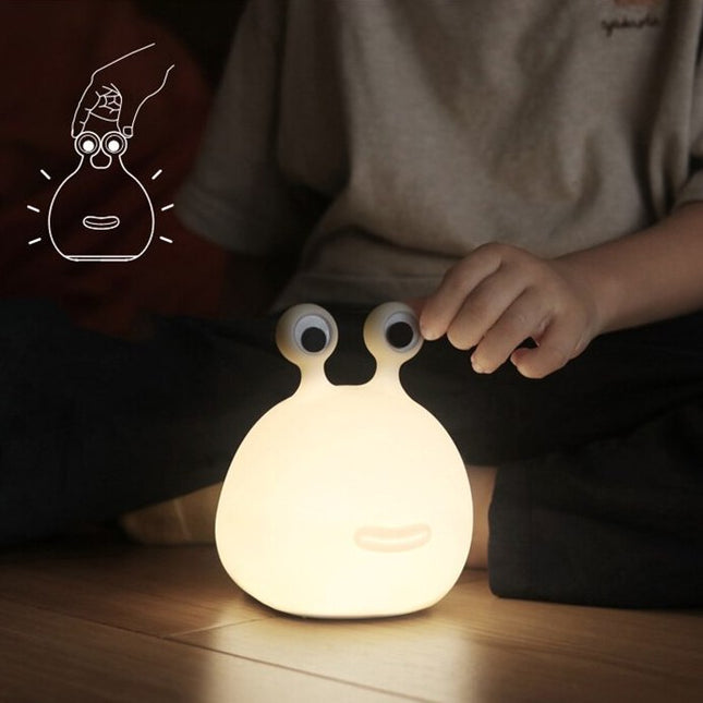 Luz de lactancia táctil recargable