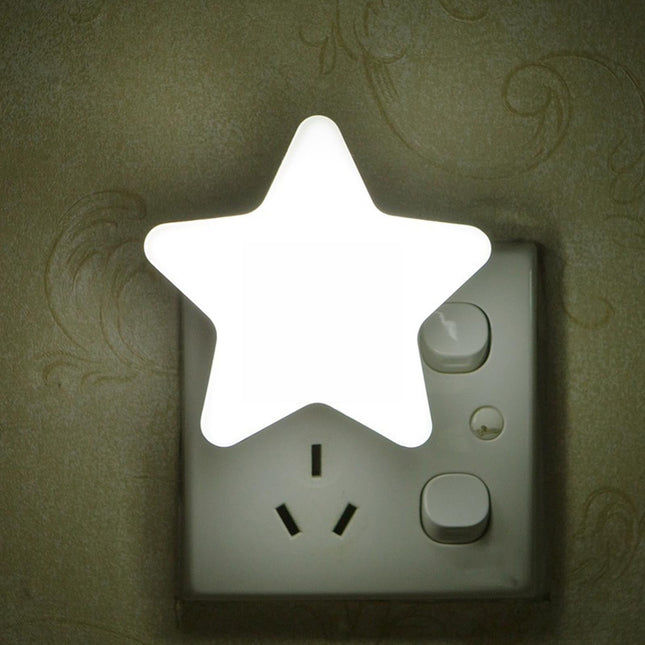 Luz de noche para enchufe estrella