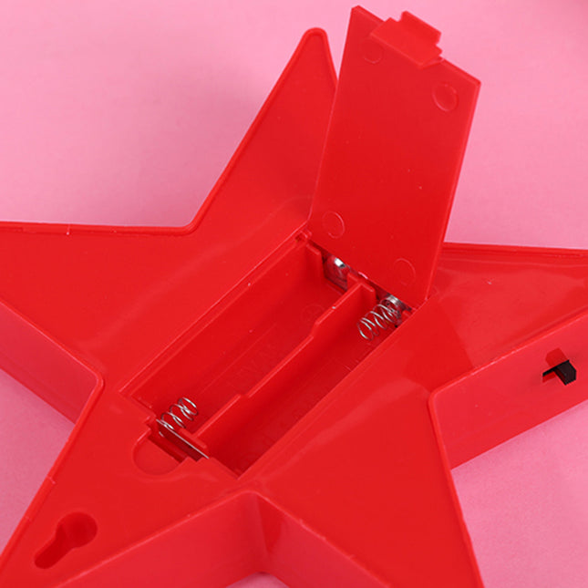 Luz de noche LED estrella roja