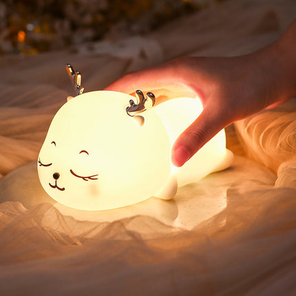 Lámpara quitamiedos infantil cervatillo dormido