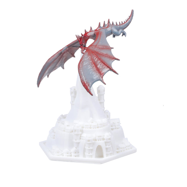 Lámpara 3D dragón que escupe fuego