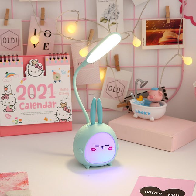 Flexo infantil LED conejito para escritorio