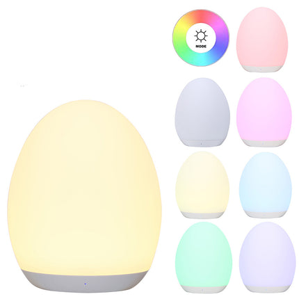 Lámpara huevo LED recargable con USB