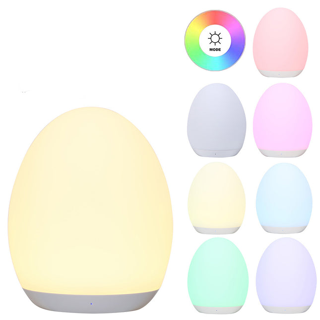 Lámpara huevo LED recargable con USB