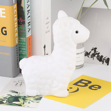 Lámpara quitamiedos de silicona llama